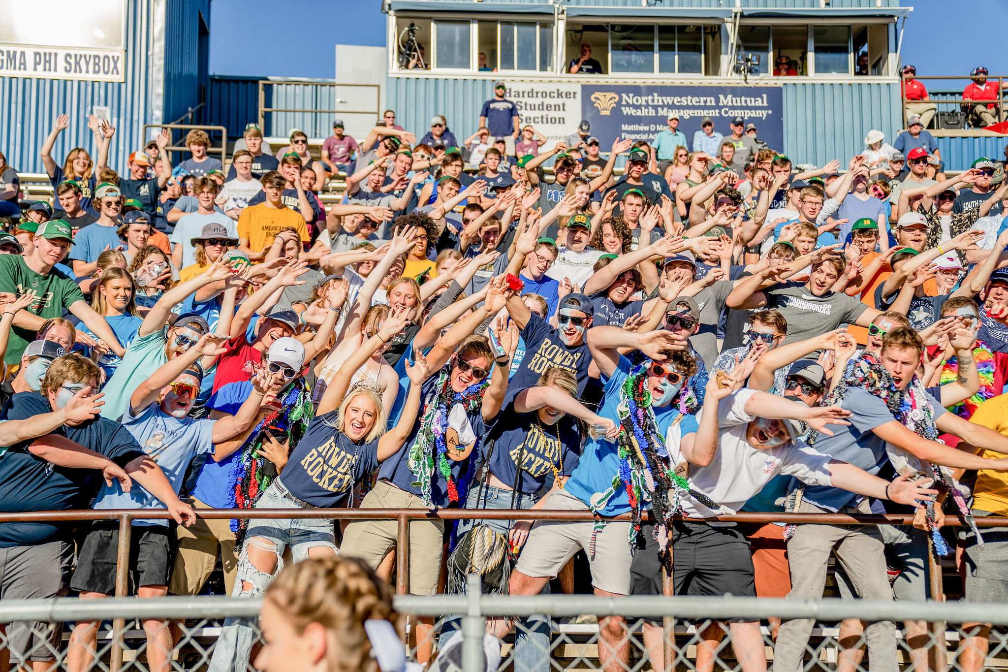 Student Fans in Stands